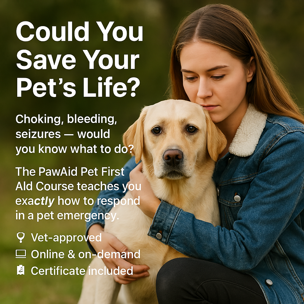 Vet-Approved Online Pet First Aid Course