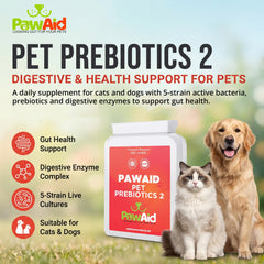 PawAid Pet Prebiotics 2 - Chicken Flavour 120 Tablets